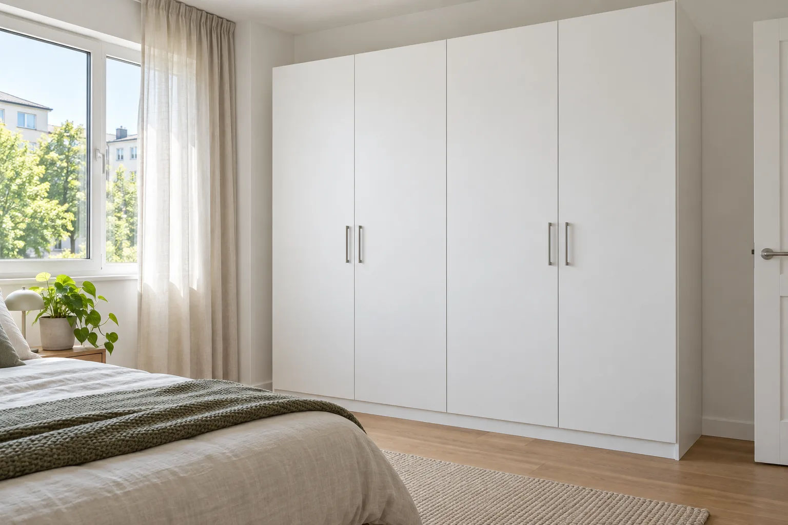 Melamin-Kleiderschrank